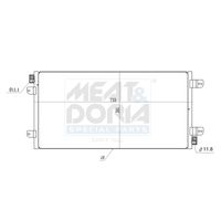 KAMOKA 7800187 - Condensador, aire acondicionado