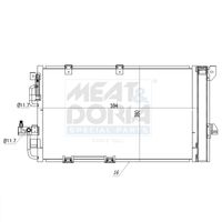 KAMOKA 7800151 - Condensador, aire acondicionado