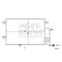 KAMOKA 7800020 - Condensador, aire acondicionado