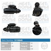 HELLA 8EA012586501 - Motor de arranque