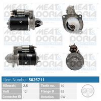 HELLA 8EA015642611 - Motor de arranque