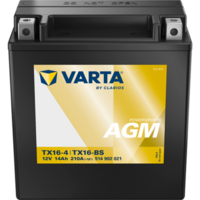 TUDOR ETX16BS - Batería de arranque - EXIDE AGM