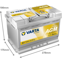 VARTA 570901076K262 - Batería de arranque