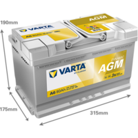 VARTA 580901080K262 - Batería de arranque