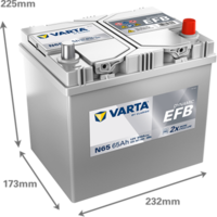 VARTA 565501065K262 - Batería de arranque