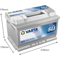 VARTA 572409068K262 - Batería de arranque