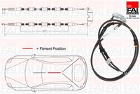 ESEN SKV 26SKV126 - Cable de accionamiento, freno de estacionamiento