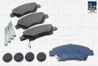 DELPHI LX0298 - Kit de accesorios, pastillas de frenos