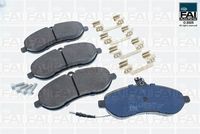 DELPHI LP2071 - Juego de pastillas de freno