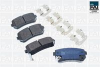 DELPHI LX0512 - Kit de accesorios, pastillas de frenos