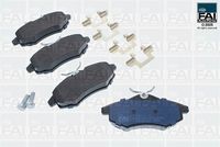 DELPHI LP1716 - Juego de pastillas de freno