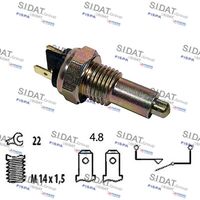 SIDAT 3234245 - Interruptor, piloto de marcha atrás