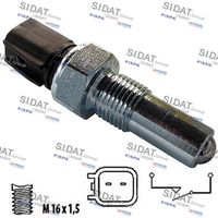 SIDAT 3234257 - Interruptor, piloto de marcha atrás