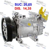 RIDEX 447K0028 - Compresor, aire acondicionado