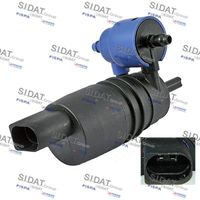 SIDAT 55125 - Bomba de agua de lavado, lavado de parabrisas