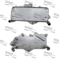 SIDAT 590184 - Radiador de aceite, aceite motor