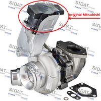 SIDAT 49059 - Turbocompresor, sobrealimentación - ETP TURBO