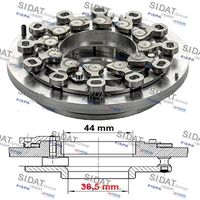SIDAT 47598 - Kit de reparación,, compresor