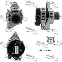 RIDEX 4G0113 - Alternador