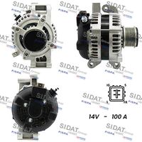 RIDEX 4G0177 - Alternador