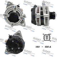 RIDEX 4G0285 - Alternador