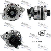 RIDEX 4G0026 - Alternador