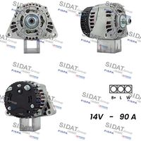 RIDEX 4G0074 - Alternador