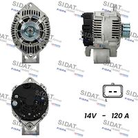 RIDEX 4G0380 - Alternador