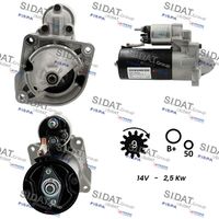 RIDEX 2S0355 - Motor de arranque