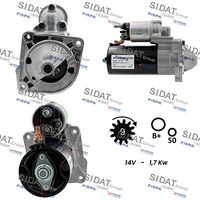 RIDEX 2S0134 - Motor de arranque
