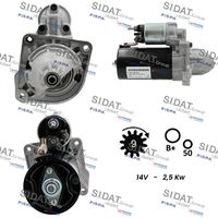 RIDEX 2S0051 - Motor de arranque
