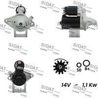 RIDEX 2S0104 - Motor de arranque