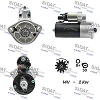 RIDEX 2S0092 - Motor de arranque