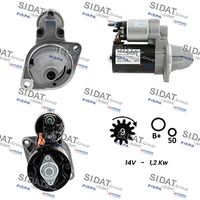 RIDEX 2S0207 - Motor de arranque