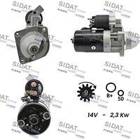 RIDEX 2S0355 - Motor de arranque