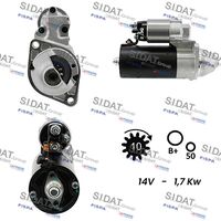 RIDEX 2S0140 - Motor de arranque