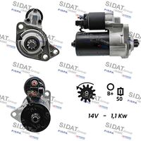 RIDEX 2S0043 - Motor de arranque
