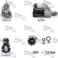 RIDEX 2S0408 - Motor de arranque