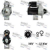 RIDEX 2S0160 - Motor de arranque