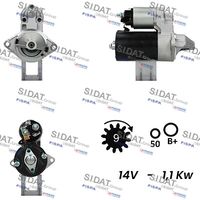 RIDEX 2S0629 - Motor de arranque