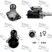 RIDEX 2S0145 - Motor de arranque