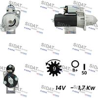 RIDEX 2S0138 - Motor de arranque