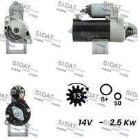 LUCAS LRS02563 - Motor de arranque