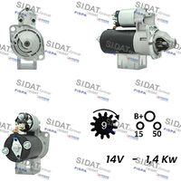 RIDEX 2S0185 - Motor de arranque