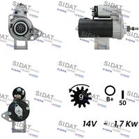 RIDEX 2S0257 - Motor de arranque