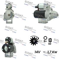 LUCAS LRS02201 - Motor de arranque