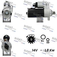 RIDEX 2S0129 - Motor de arranque