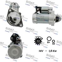 RIDEX 2S0381 - Motor de arranque