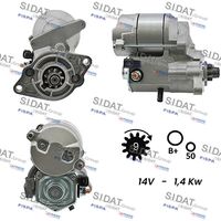 RIDEX 2S0537 - Motor de arranque