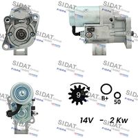 RIDEX 2S0195 - Motor de arranque